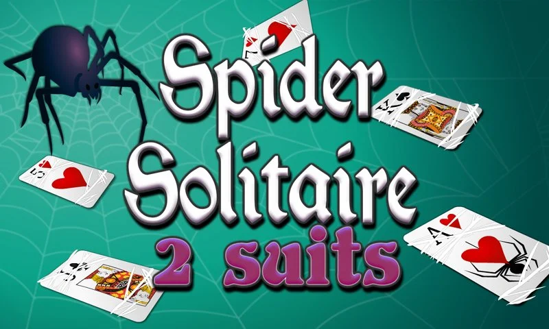 Spider Solitaire 2 suits -